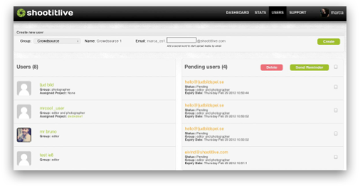 create a crowdsource user